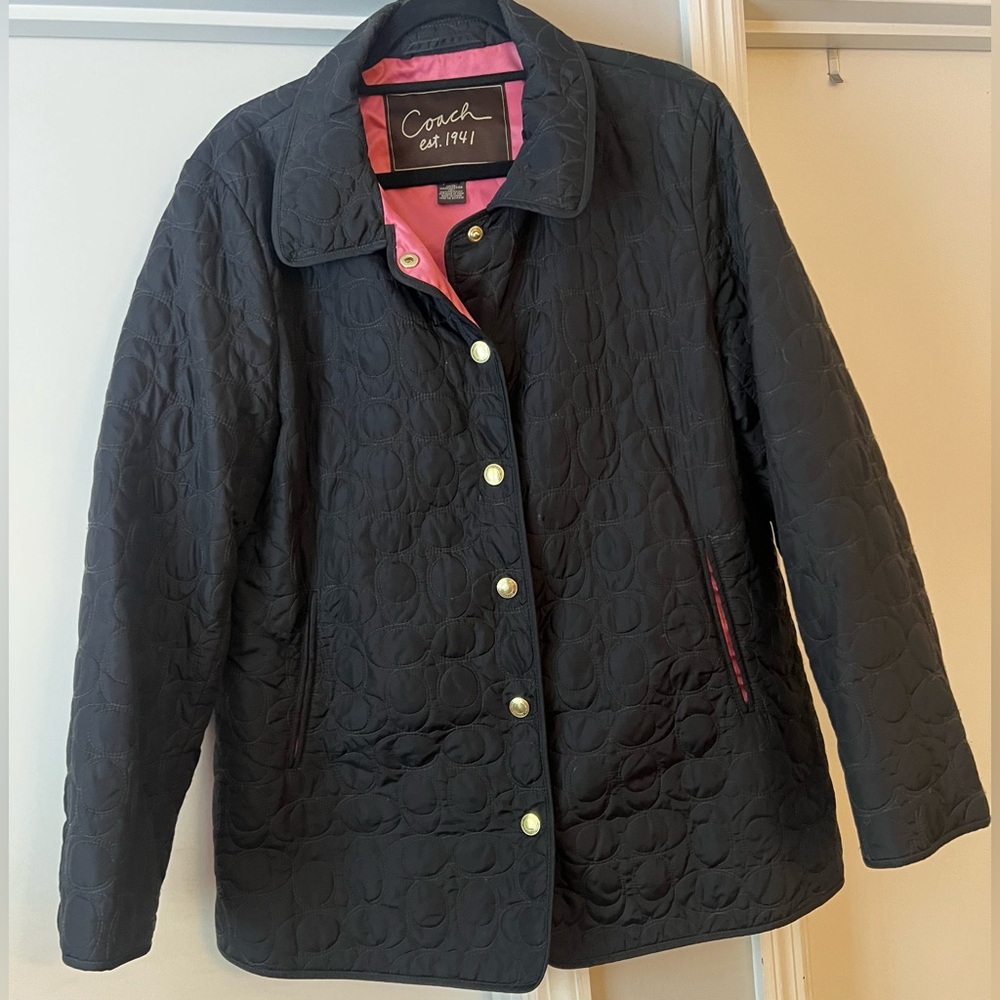 EUC Coach Quilted Lightweight Jacket